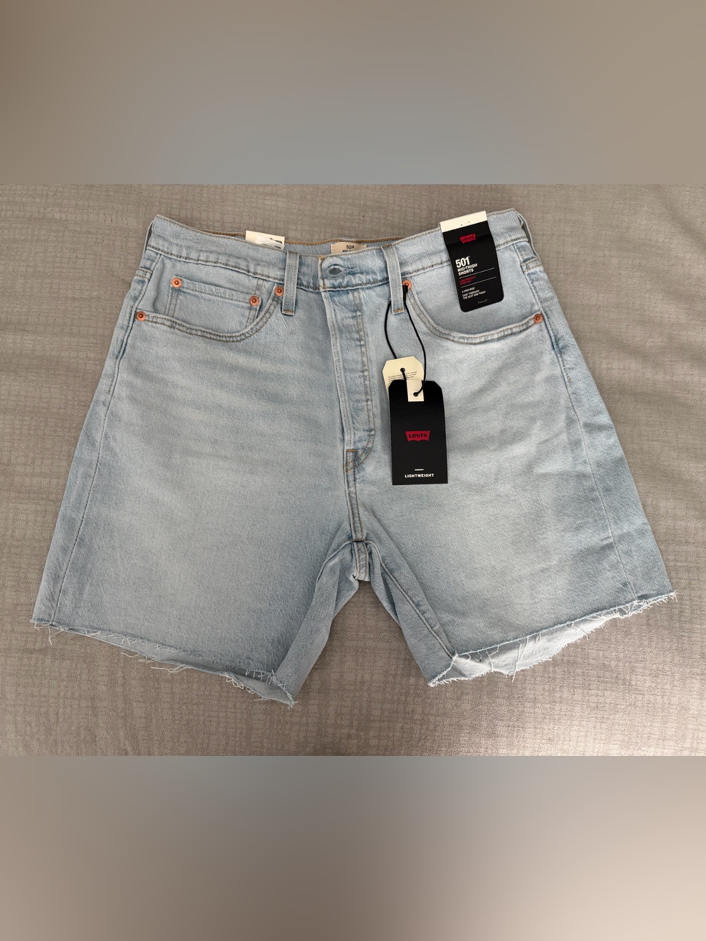 Levi's Light Wash Denim Cutoff Shorts - women’s